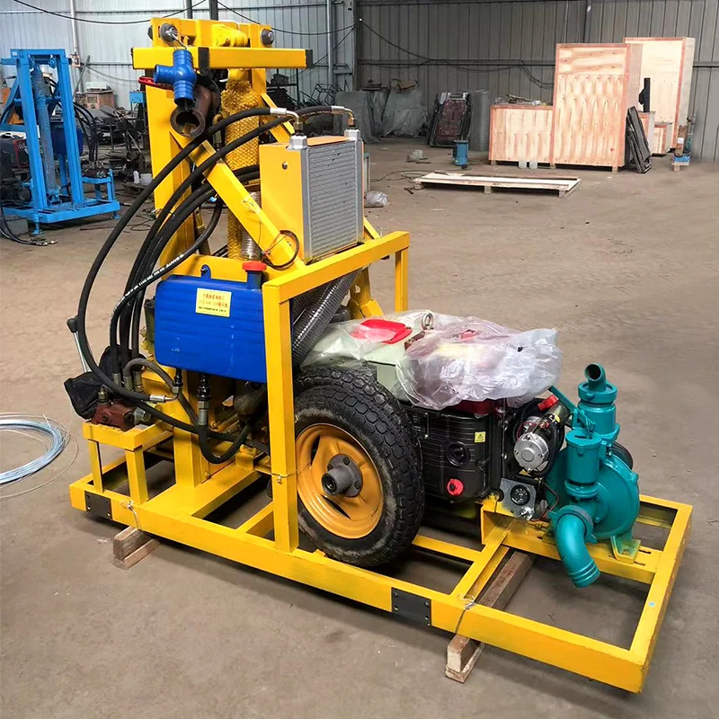 

Customizable Depth Diesel Powered Hydraulic Crawler Water Well Drilling Rig 150m to 250m High Performance