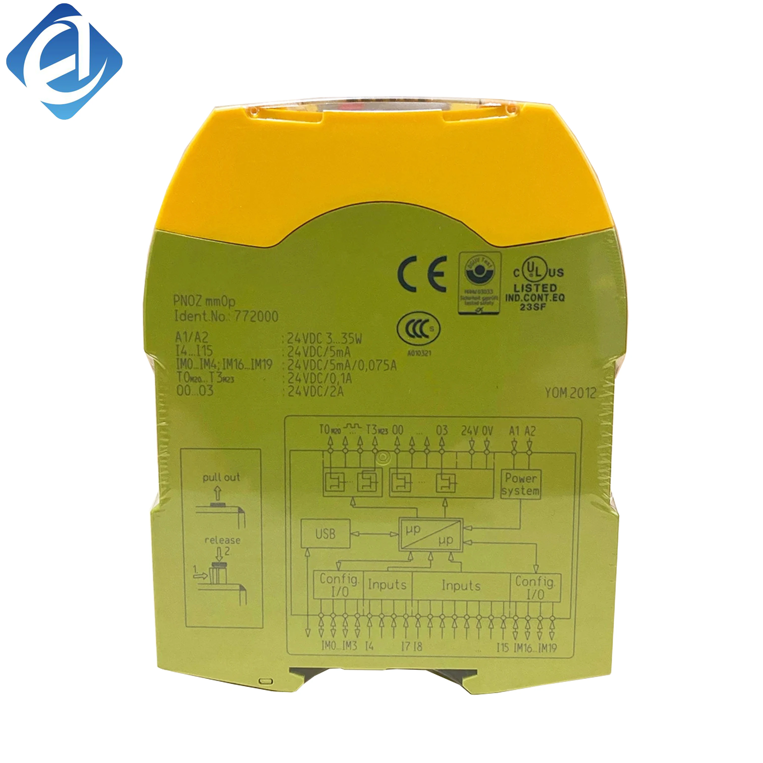 

New 772000 Security Extension Module Plc Module Stock in Warehouse