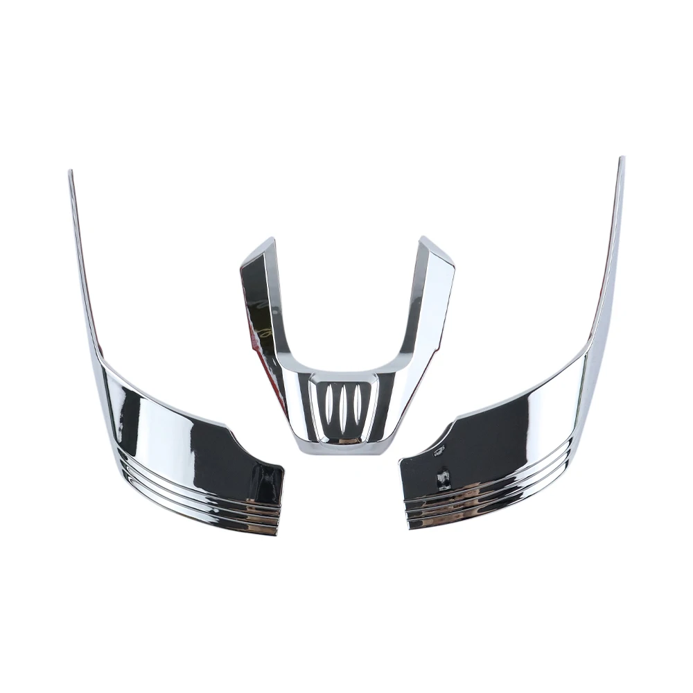 Chrome ABS Front Fender Trim Skirt Tip Fits For 2015-2019 Indian Scout Models