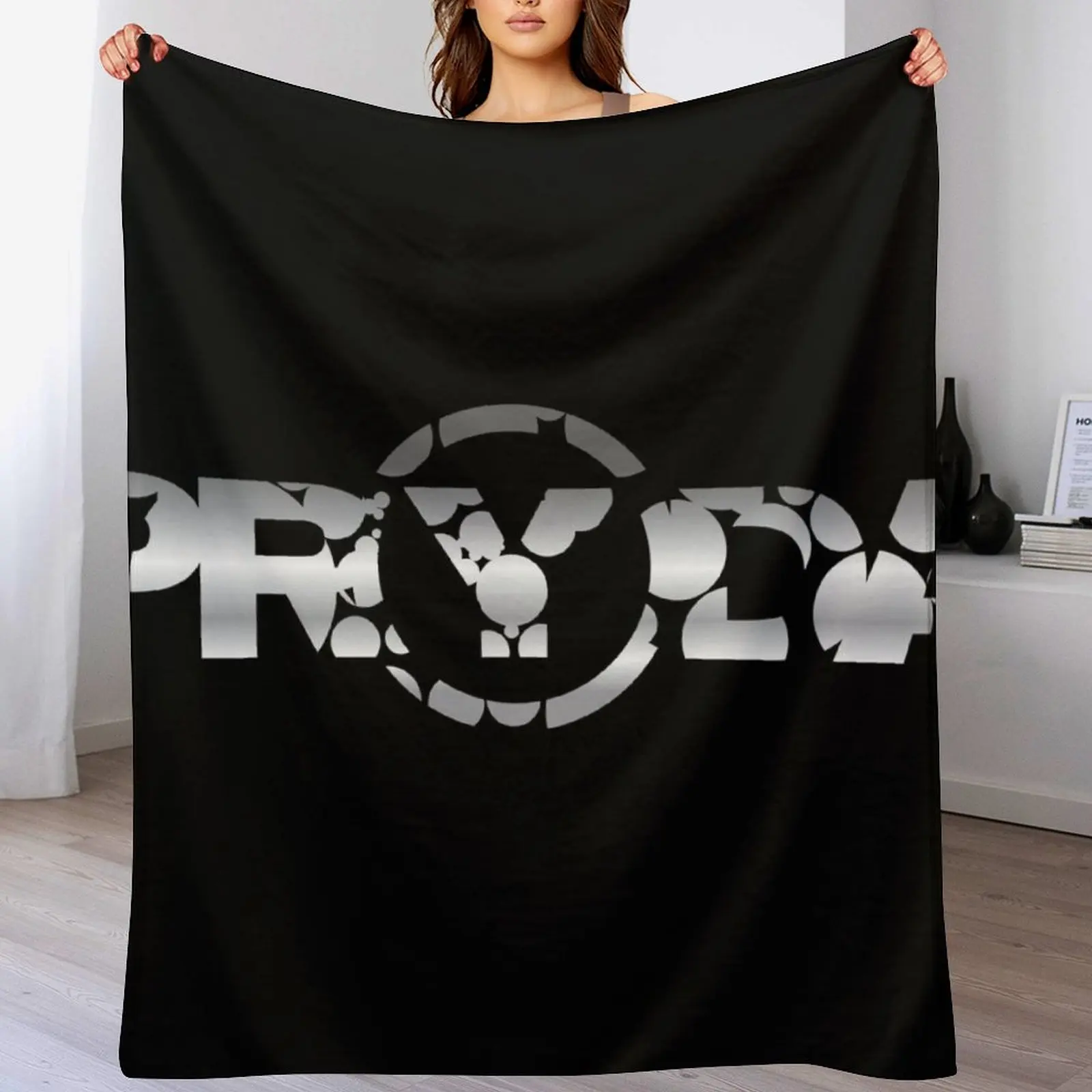 

Eric Prydz Pryda logo Throw Blanket Vintage Furry cosplay anime Decorative Sofa Blankets