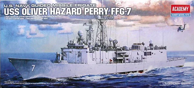 

Модель Академии 1/350, 14102, американский перри-класс FFG-7, сборка ракетного фригата, весы, игрушки «сделай сам», комплект модели