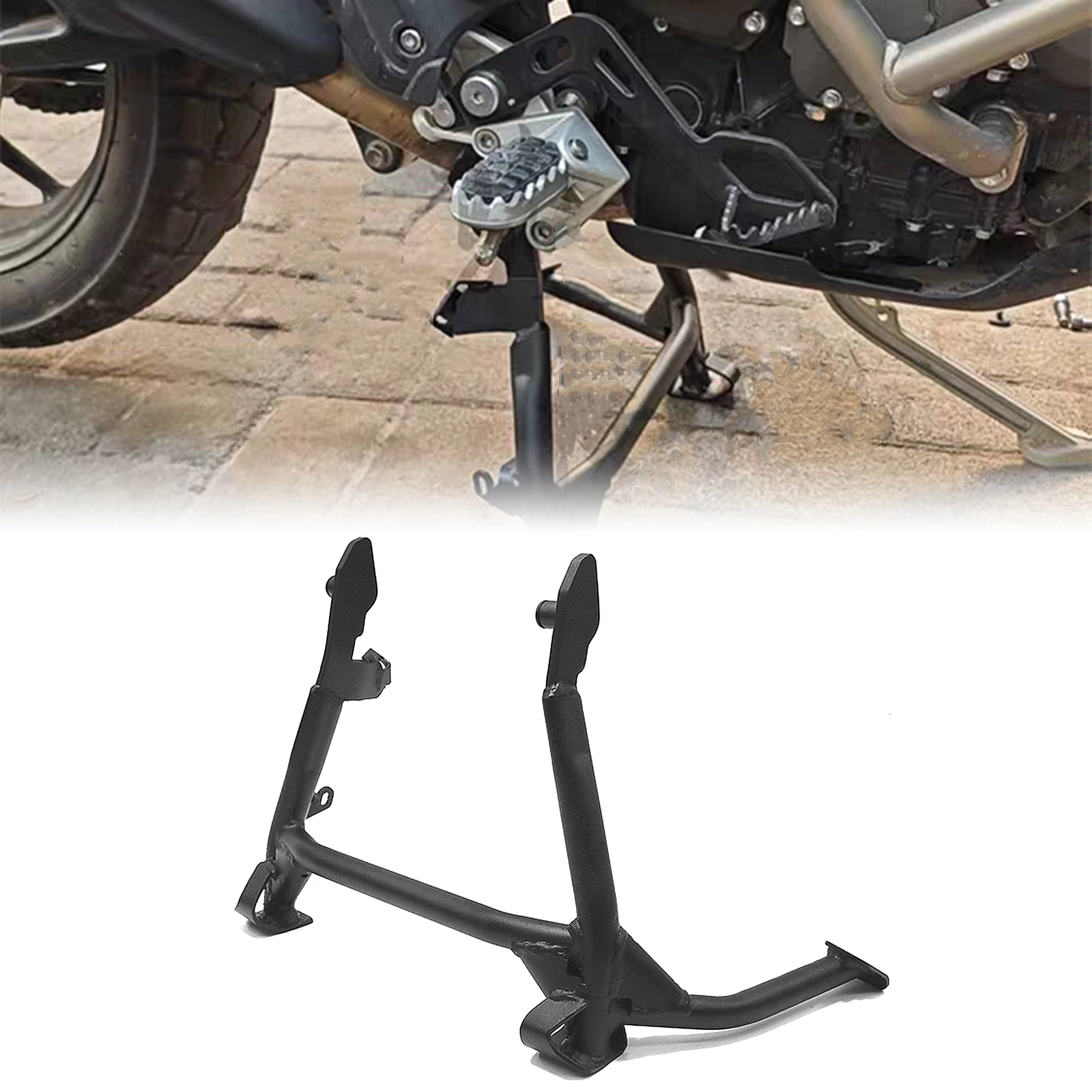 

For Triumph Tiger900 Tiger850 Tiger 900 850 All Years Motorcycle Center Stand Main Bracket Centerstand Parking Middle Support