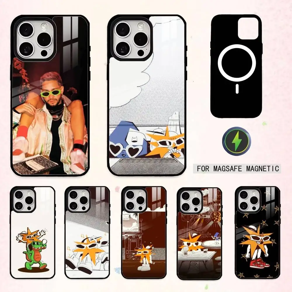 

Singer M-MORA ESTRELLA Phone Case For iPhone17,16,15,14,13,12,11 Plus,Pro Max Magnetic For Magsafe Wireless Charging