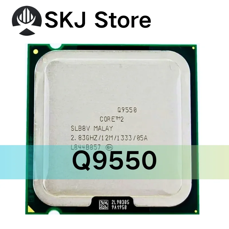 

Q9550 CORE 2 2.83GHz /12MB L2 Cache/FSB 1333 LGA 775