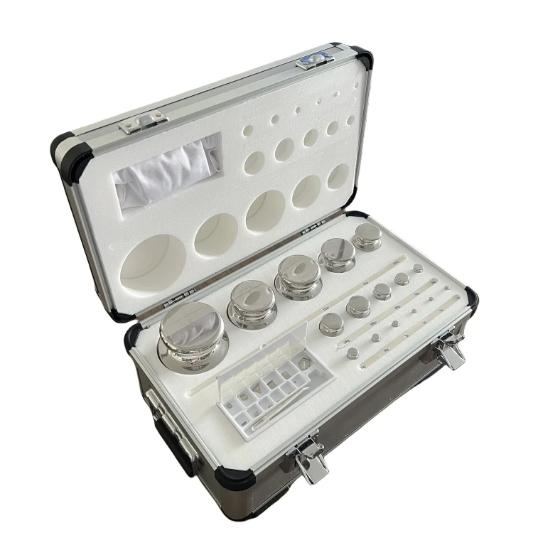 Veidt Weighing OIML Class E2 1mg-500g 24pcs Mass For Test Lab Scale Calibration Standard Weight Set Instrument Parts Accessories