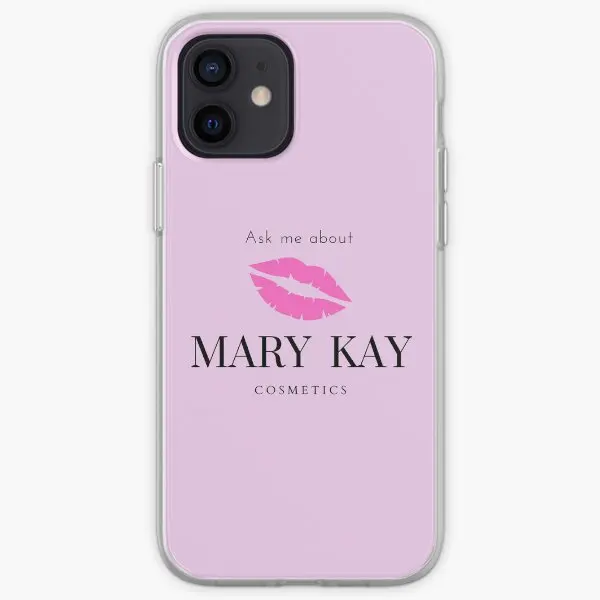 Ask Me About Mary Kay Cosmetics Iphone T  Phone Case Customizable for iPhone 6 6S 7 8 Plus 11 12 13 14 Pro Max Mini X XS XR Max