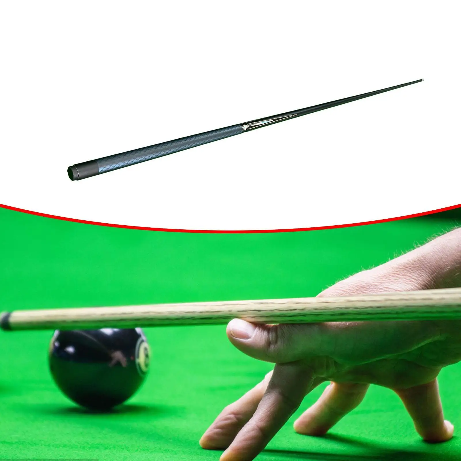 

Pool Cue Stick, Supplies Black, Snooker Pool,Billiard Cue Stick,Billiard Single Cue for Billiard Games,Training,Outdoor,Women