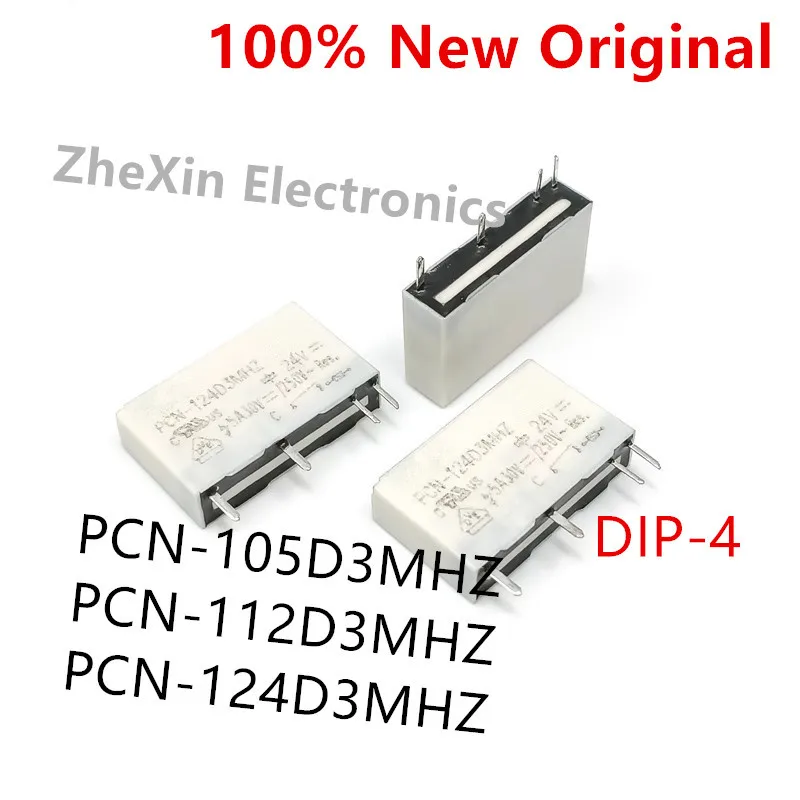 5-10PCS/Lot   PCN-105D3MHZ 、PCN-112D3MHZ 、PCN-124D3MHZ   DIP-4   New Original Power Relay  SPST-NO   PCN-112D3MHZ,000