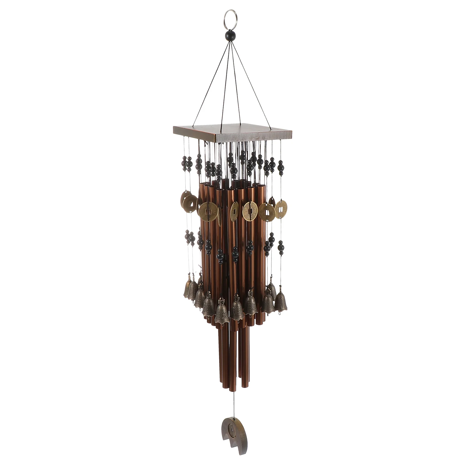 

Aluminum Tube Wind Chimes Bells for Decoration Big Hanging Metal Home Vintage Wall Pendant Balcony Decorative Household and