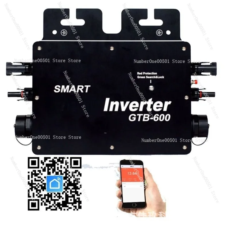 APP intelligent solar inverter 600W/700W power, with its own WIFI communication monitoring module