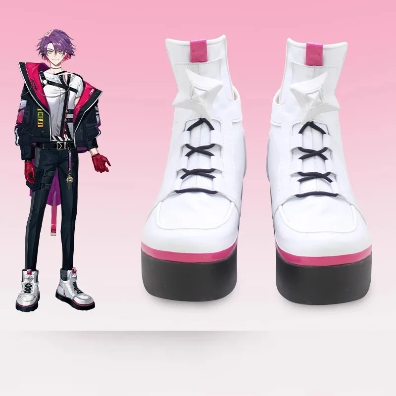 

Vtuber Cosplay Watarai Hibari Boots Unisex Halloween Carnival Custom Made Shoes