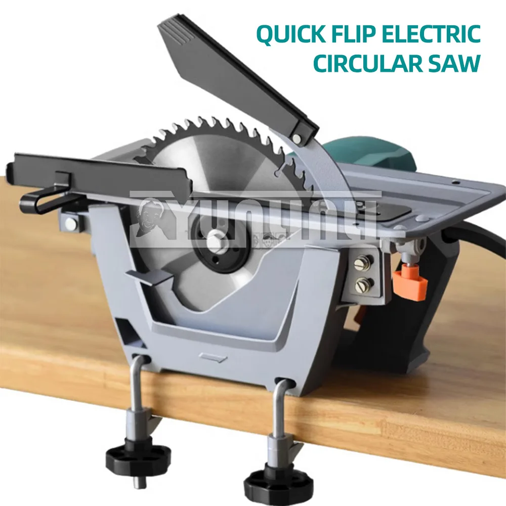 Household Woodworking Saw8 Inch Inverted Circular Saw Electric Circular Saw Flip Table Saw Circular Saw Cutting Machine