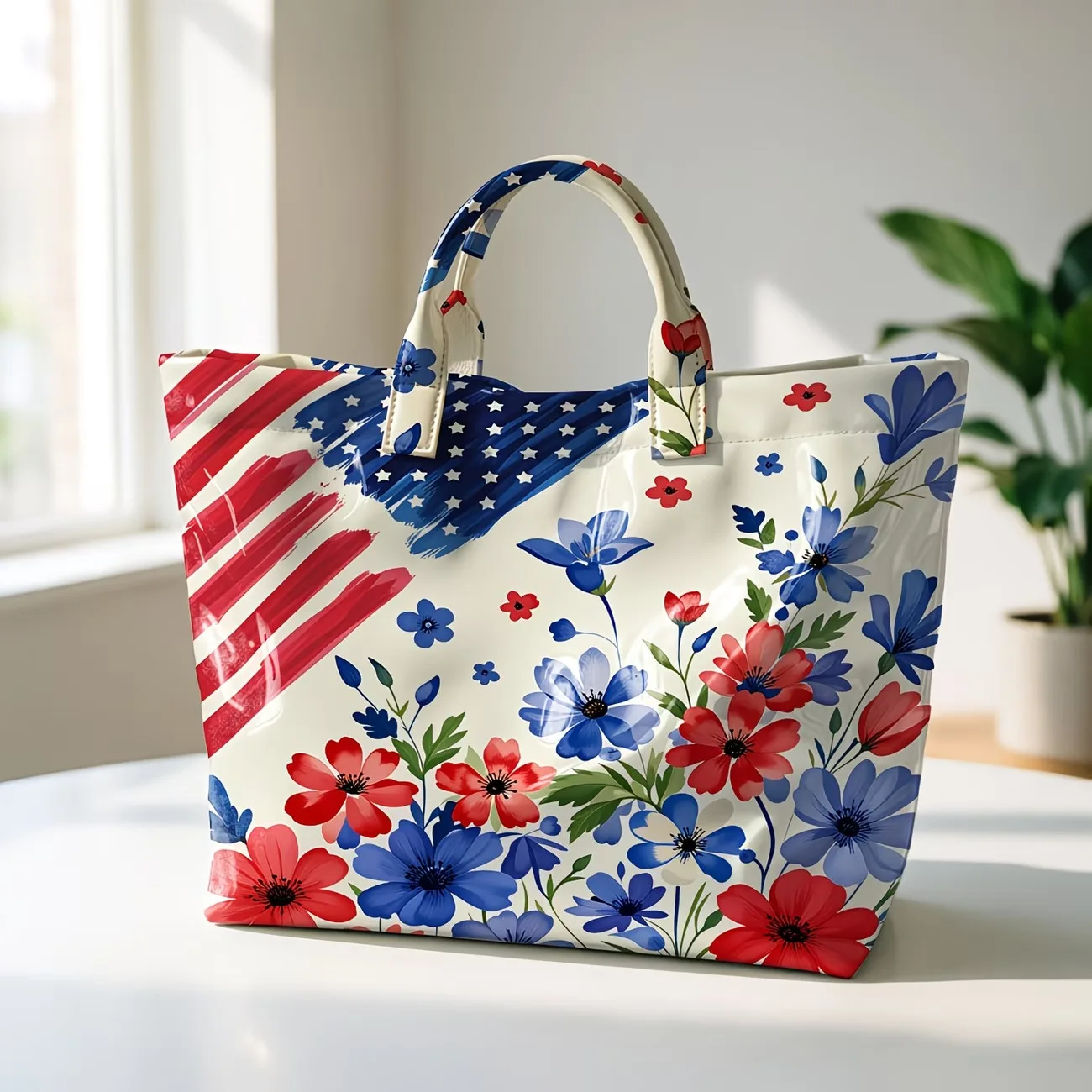 3D Print Quilted waterproof canvas Bag Shoulder Bag Shopping Tote Bags Handbag Travel Beach Hiking Camping
