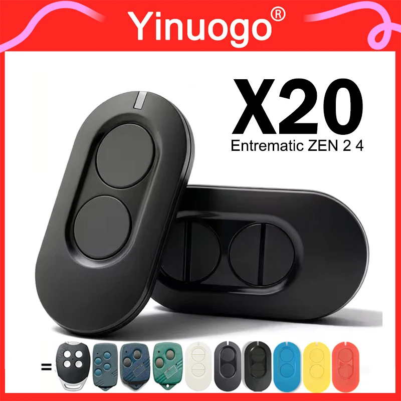 

1-20pcs DITEC Entrematic ZEN2 ZEN4 GOL4 BIXLG4 BIXLS2 BIXLP2 DITEC Remote Control Garage Door Opener 433MHz Rolling Code