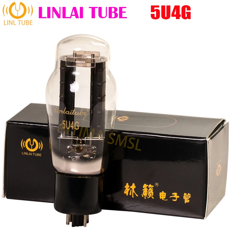 LINLAI 5U4G  Vacuum Tube rectification Replace 274B 5Z3P 5AR4 5Z3P 5Z4P GZ34 Electronic Tube Series Applies to Amplifier