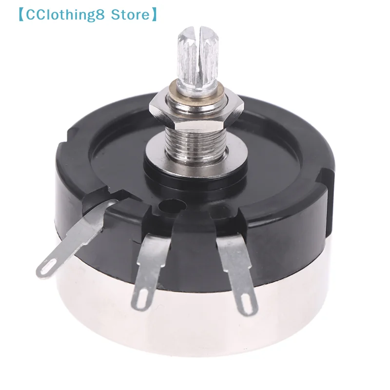 WX200 High Power 15W Single-turn Double-wire Wound Potentiometer 8 Ohm 8Ω Shaft Length 15MM Audio Attenuator【AliS8】