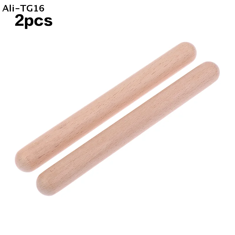 【TG16】()1/2 Stück Holz-Trommelstöcke - Klassische Musik-Rhythmusstäbe für Anfänger - Perfektes Percussion-Musikinstrument