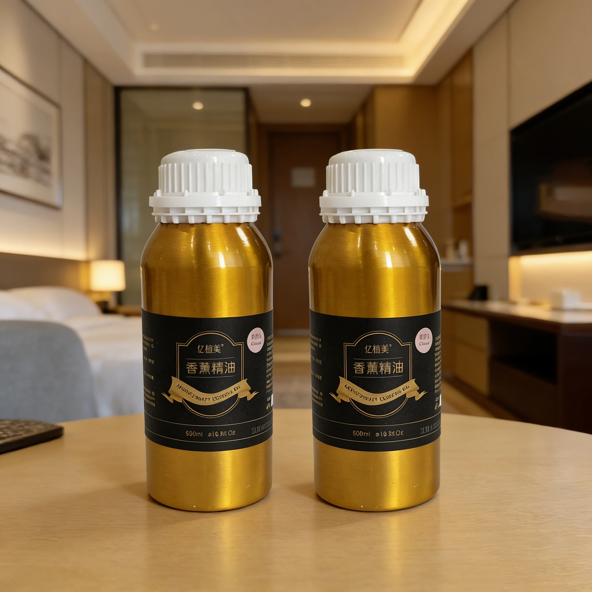 500/1000ml Five Hotel Aroma Fragrance Oil For Cold‑Air Diffuser Long‑Lasting Home Hotel SPA Scent Perfume Refill Liquid