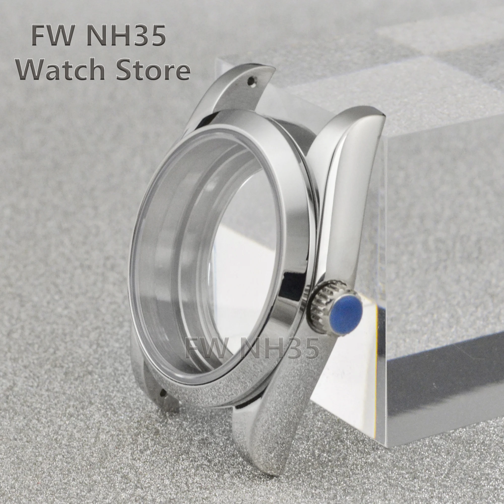 NH35 Case for Datejust Sapphire Crystal 10ATM Waterproof 36/39/41mm Men Watch Case Fit NH35/36 Movement Watch Parts Repair Tools