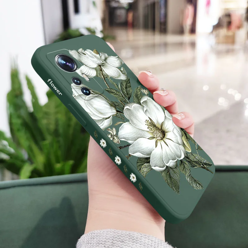 Wild Flowers Phone Case For Xiaomi Mi 14 13 13T 12 11 Ultra 10 12T 11T 10T  Pro Lite Poco F5 F4 X4 M4 F3 X3Pro 4G 5G GT Cover