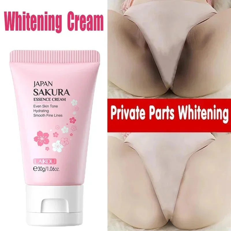 Whitening Serum Cream for Dark Skin Intimate Areas Armpit Private Parts Underarm Lightening Body Cream Skin Care Korea Products