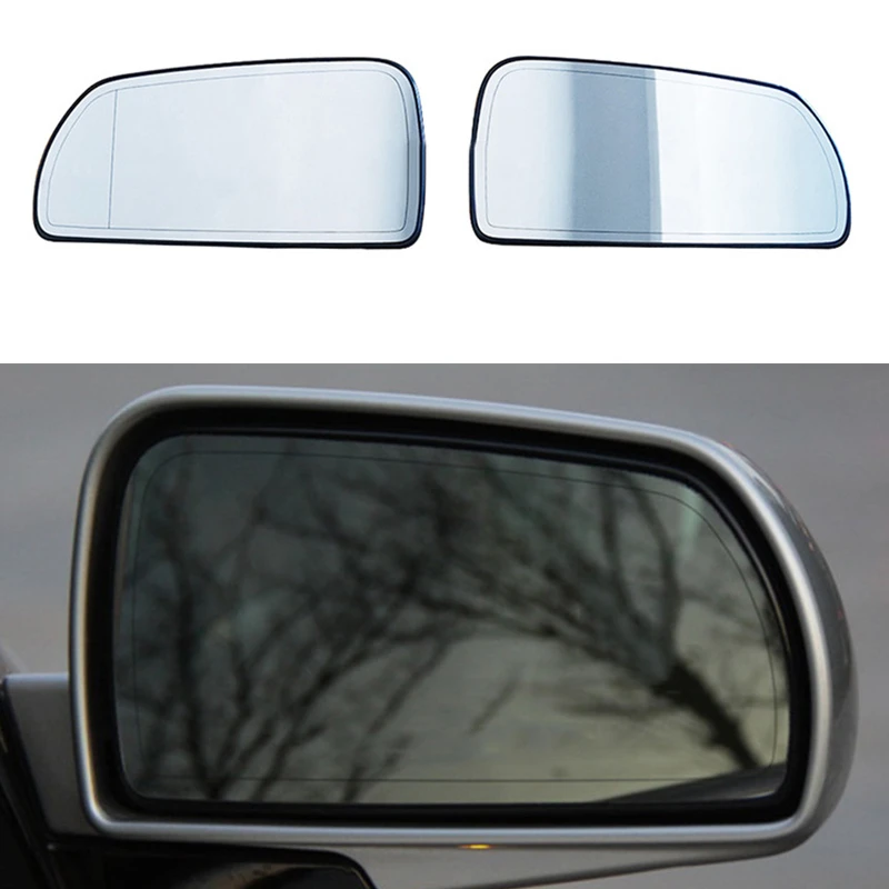 

Auto Left Right Heated Wing White Rear Mirror Glass No Anti glare for Cadillac SLS Seville 2006 2007 2008 2009 2010 2011 2012