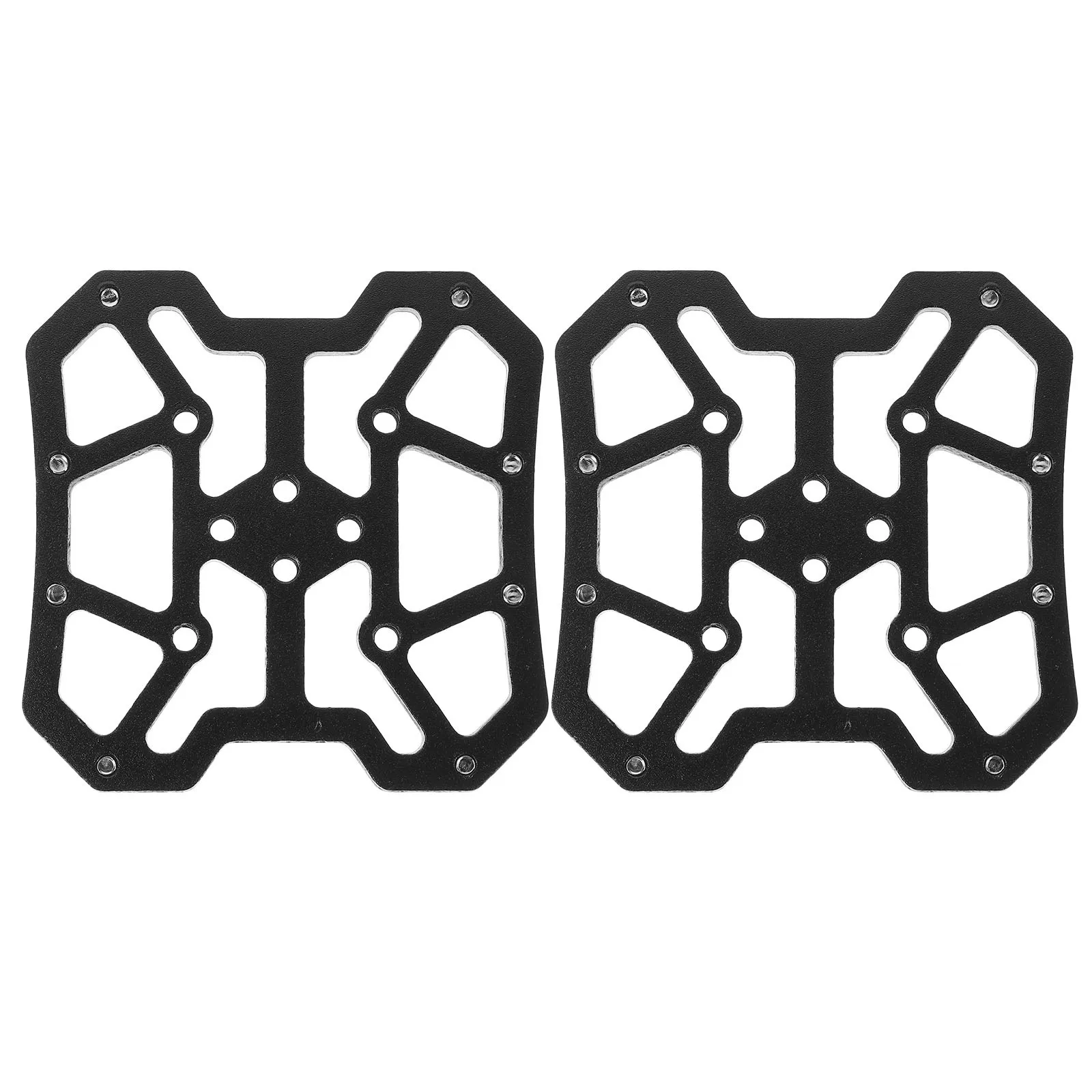 1Pair Clipless Pedal Adapter Converter Versatile Lightweight Platform Pedals Adjustable Bike Cycling Gear Accessories Aluminum