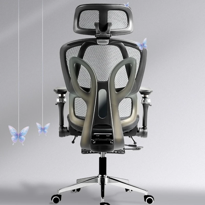 Ergonomic Office Chair Adjustable Lumbar Support Headrest Tilt LockSeat Slider Comfort Cinnamonroll Gaming Chair Furniture