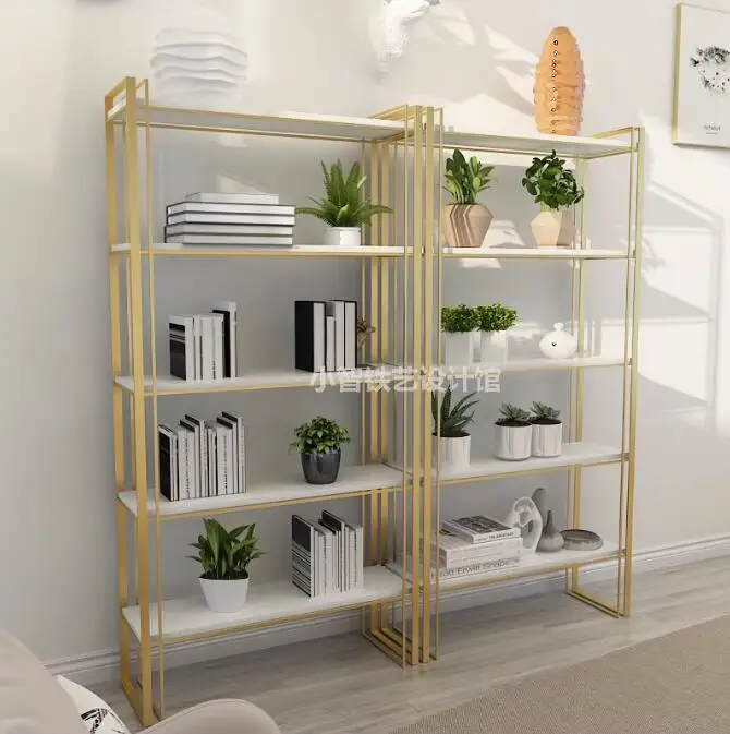 Floor-to-ceiling Shelving ins Living Room Office Solid wood partition Layer shelf Nordic style partition Bookshelf