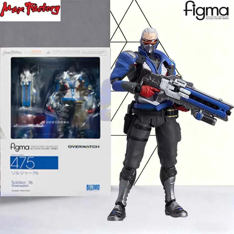 Max Factory Original MODEL KIT Figma 492 D.VA 475 Soldier 76 438