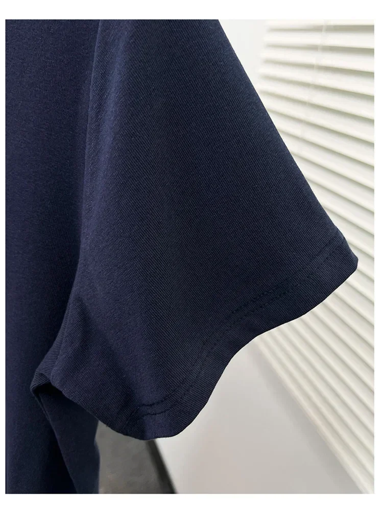 2026 Sommer Neue Hochwertige Lässige T-Shirts Sexy Kurzarm Modischer Trend Einfarbige Damenkleidung Y2k Tops – Detail 7