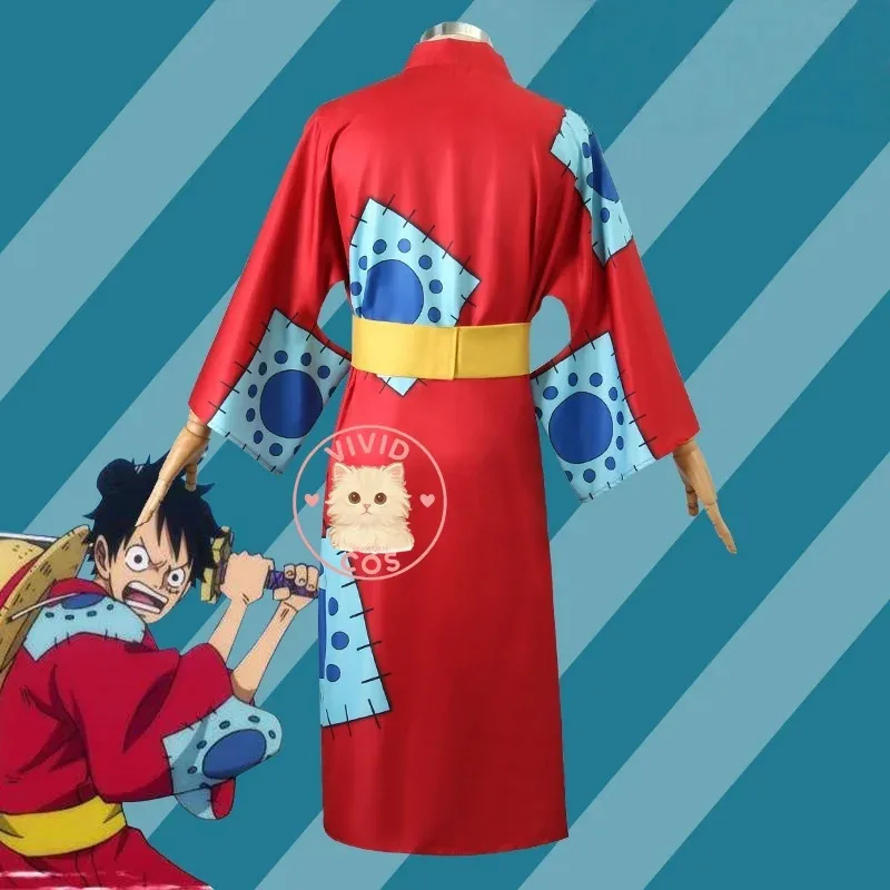 

Luffy, Zoro, Trafalgar Law & Nami Cosplay Anime Costume Set Two-Dimensional Full Set Costume