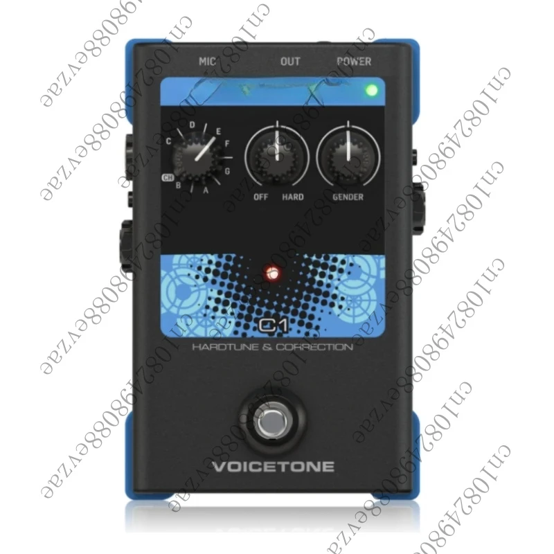

For TC Helicon VOICETONE C1 Professional Voice Modification Guitar Effect Pedal Live Show and Broadcast