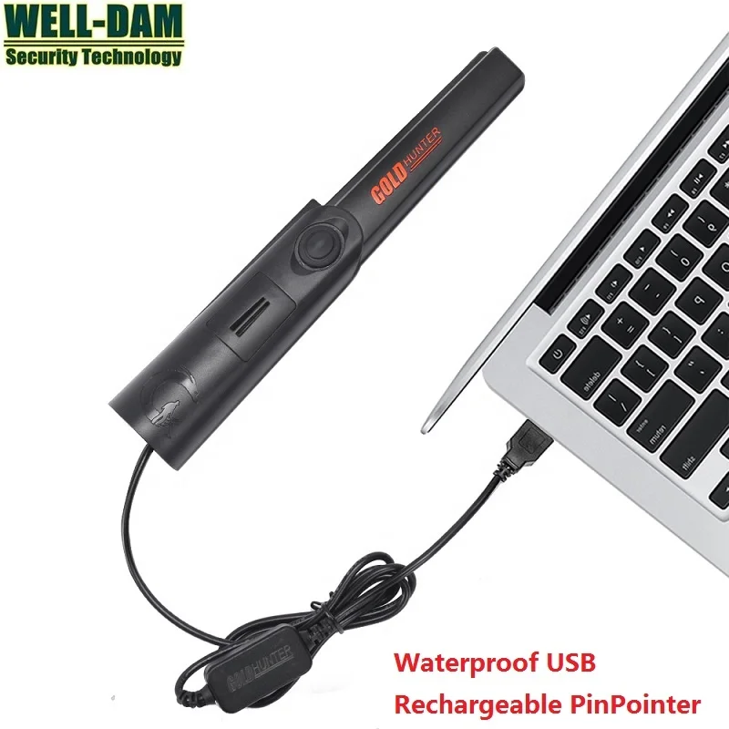 Colorful pinpointer metal detector underground gold metal detector waterproof diamond detector