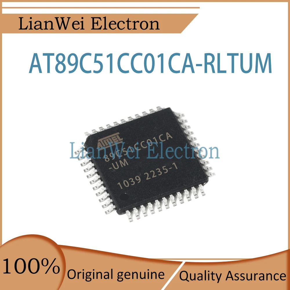 AT89C51CC01CA AT89C51CC01CA-RLTUM AT89C51CC01CA-UM AT89C51CC01 AT89C51 IC MCU Chipset VQFP-44