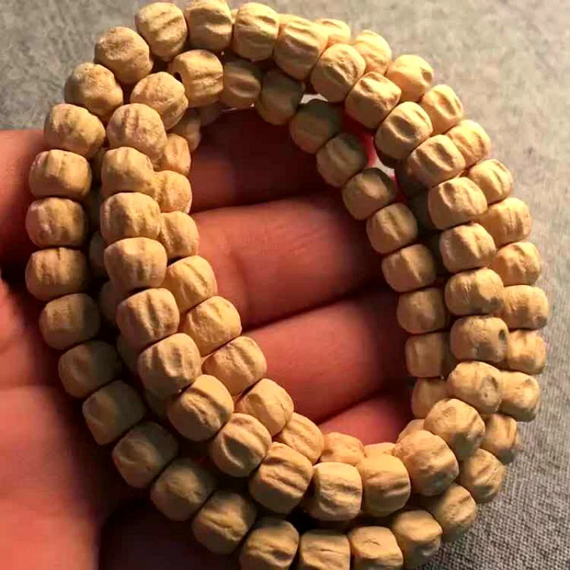 Natural Tibet Passion Fruit Bracelet108Original Pile Deep Pit Edge Passion Fruit Bodhi Crafts One piece dropshipping