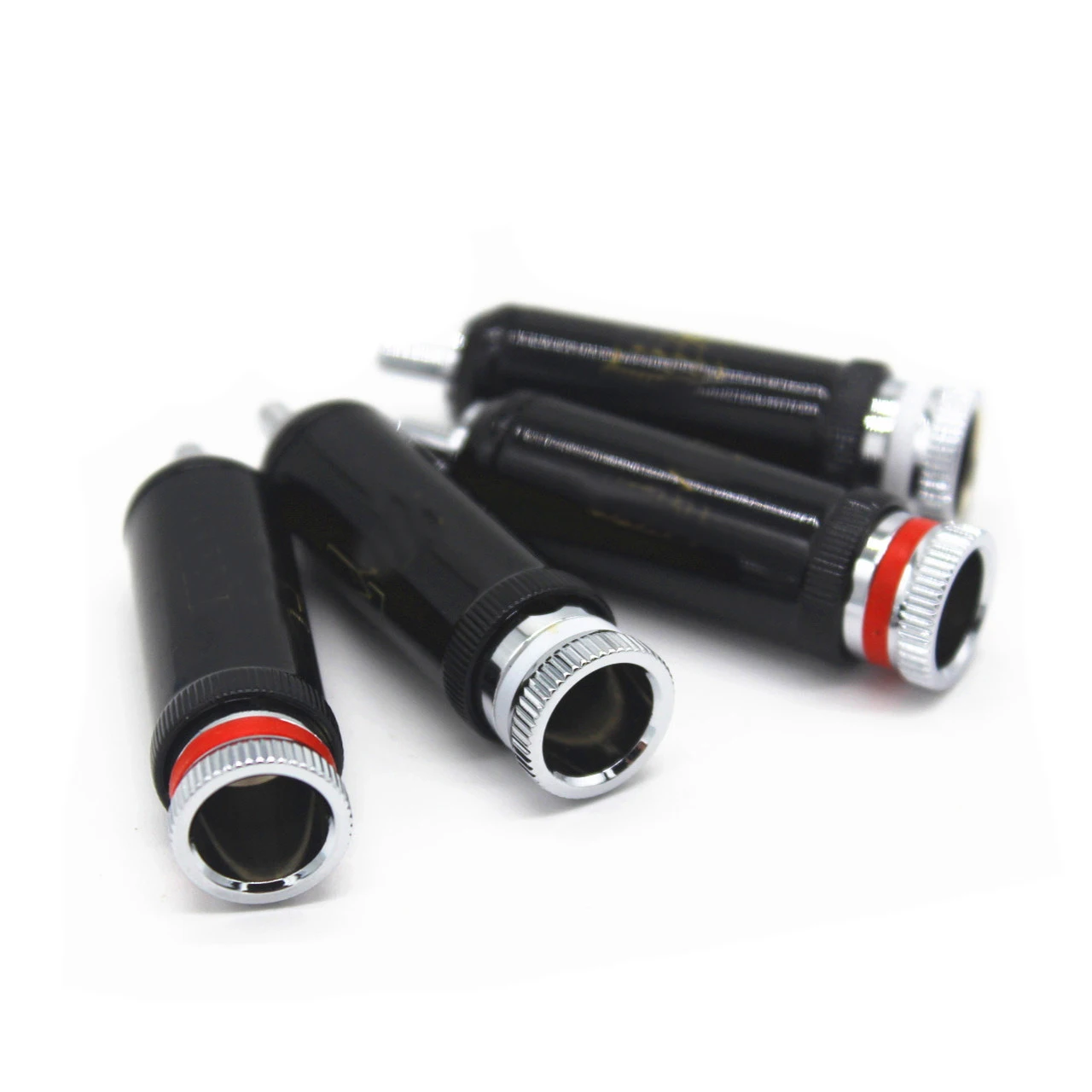 DIYLIVE 8 Uds HIFI alta fidelidad Alemania WBT 0102AG chapado en rodio hueco RCA cabeza de loto enchufe de señal de fiebre terminal de 9mm