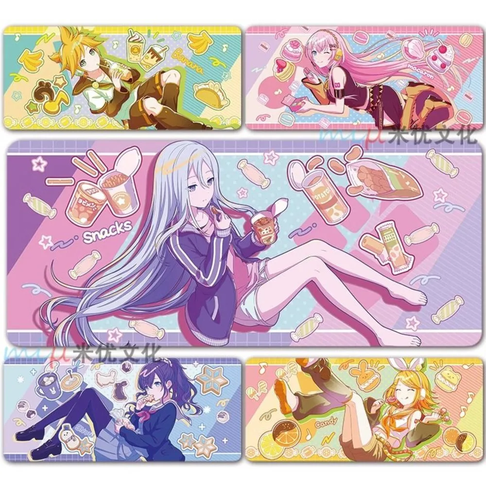 2025 New Project Sekai Anime Mouse Pad Oversized Gaming Keyboard Notebook Table Padmouse Desk Play Mat