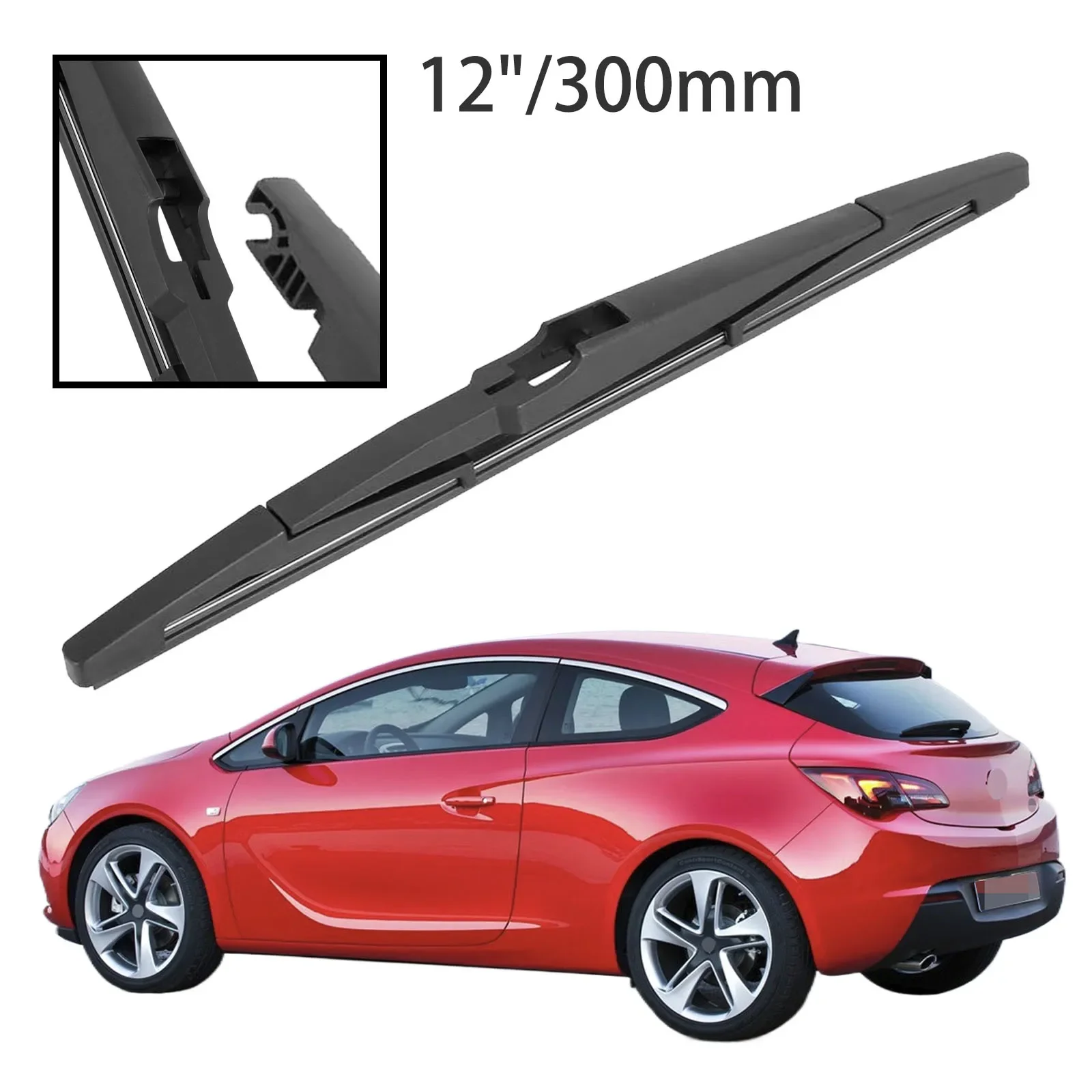 

12" Rear Windshield Windscreen Washer Wiper Blade For Vauxhall Opel Astra J GTC Tourer Hatchback 2009-2015 Car Accessories