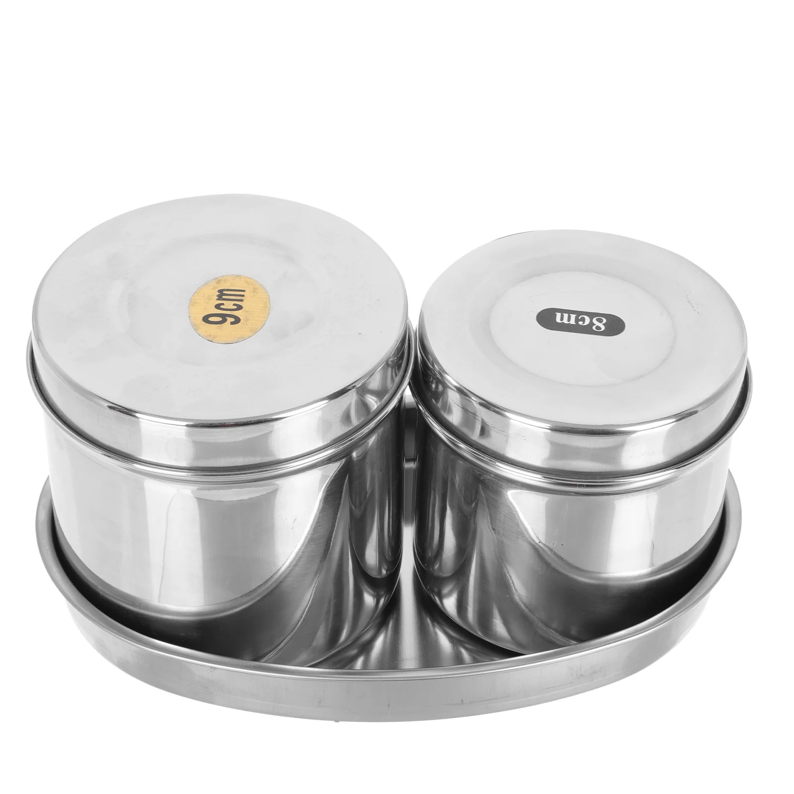  Sterilizer Set Versatile Tray Stainless Steel Container Medical Tank Cotton Balls Ointment