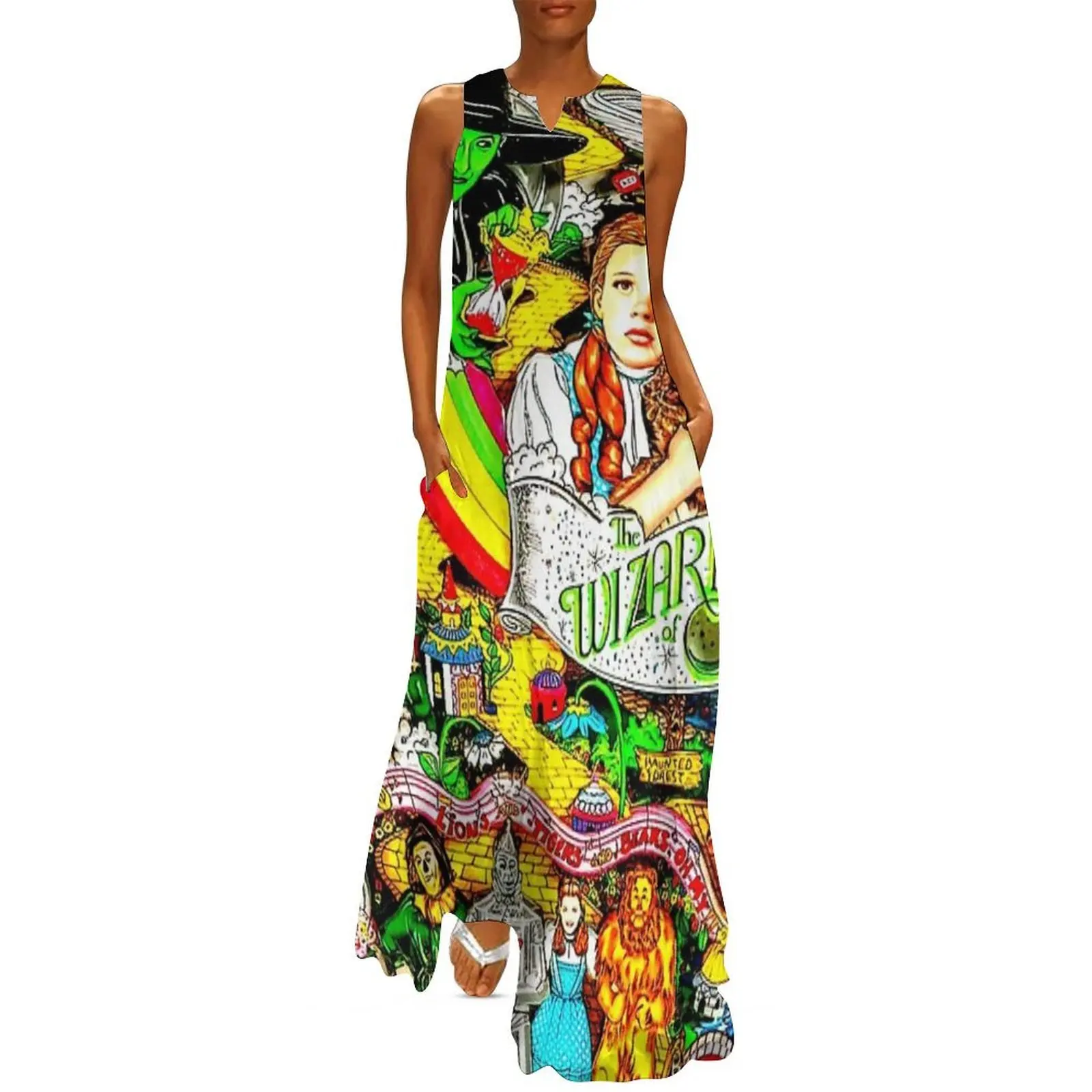 

The Wizard of Oz Long Dress Dress woman party dress women elegant luxury women evening Aesthetic clothing