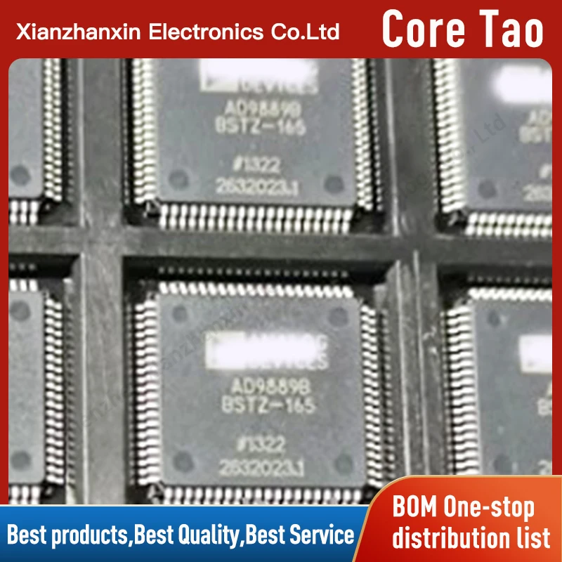 

1pcs/lot AD9889BBSTZ-165 AD9889BBSTZ AD9889B QFP80 Video processor chips in stock