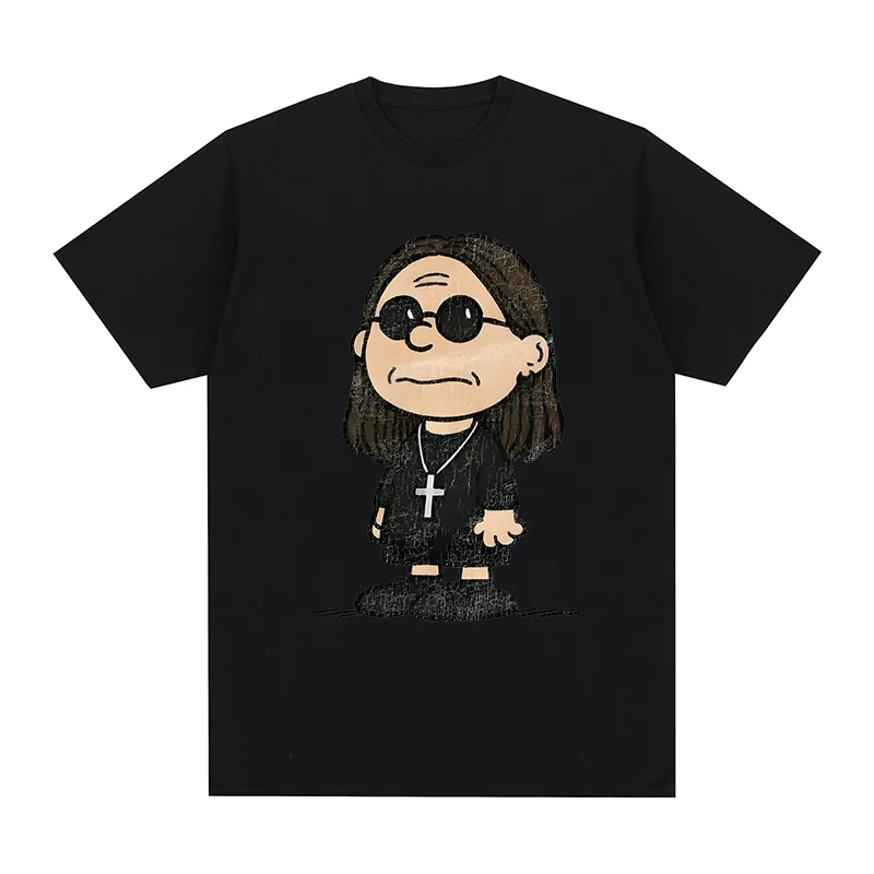 Camiseta vintage Ozzy Osbourne Black Sabbath Back To The Beginning, camiseta masculina de algodão, nova camiseta feminina