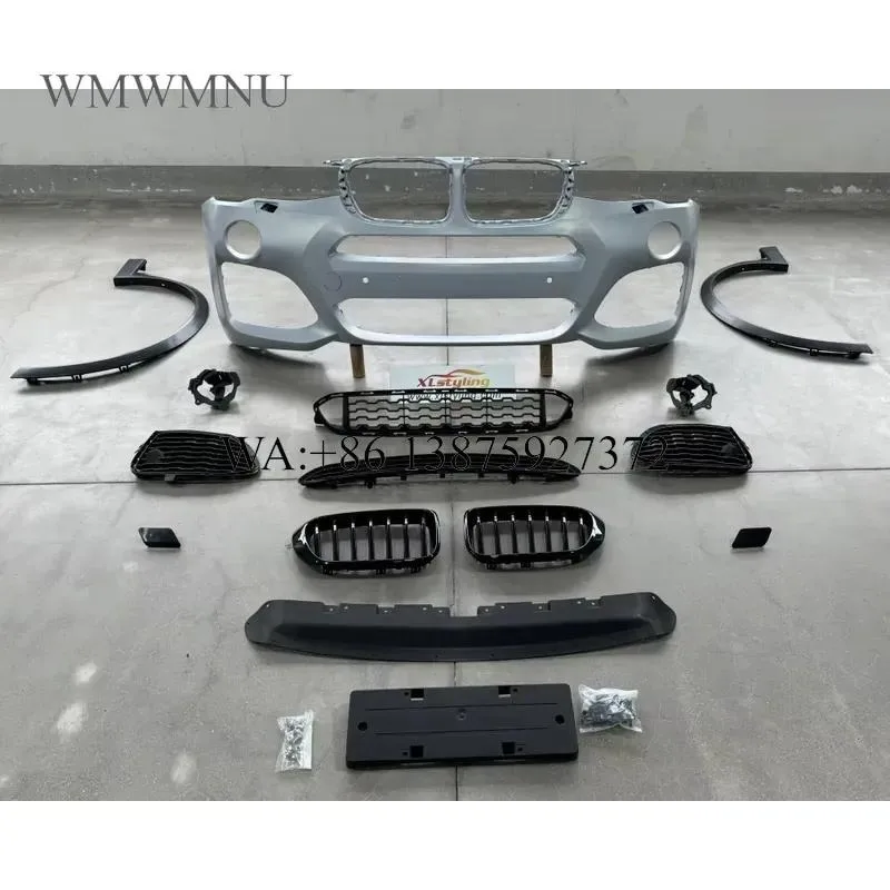 Wmwmnu High Quality Car Accessories Front Bumper with Grille for X3 F25 LCI