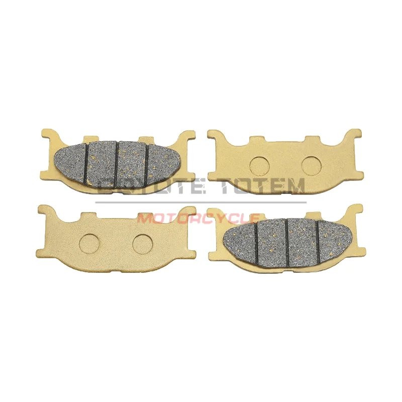 Front and rear brake pads for Yamaha motorcycle XV125 XVS125 XV250 S \'Virago\' 1995-2000 XVS250 Dragstar 2001-2004