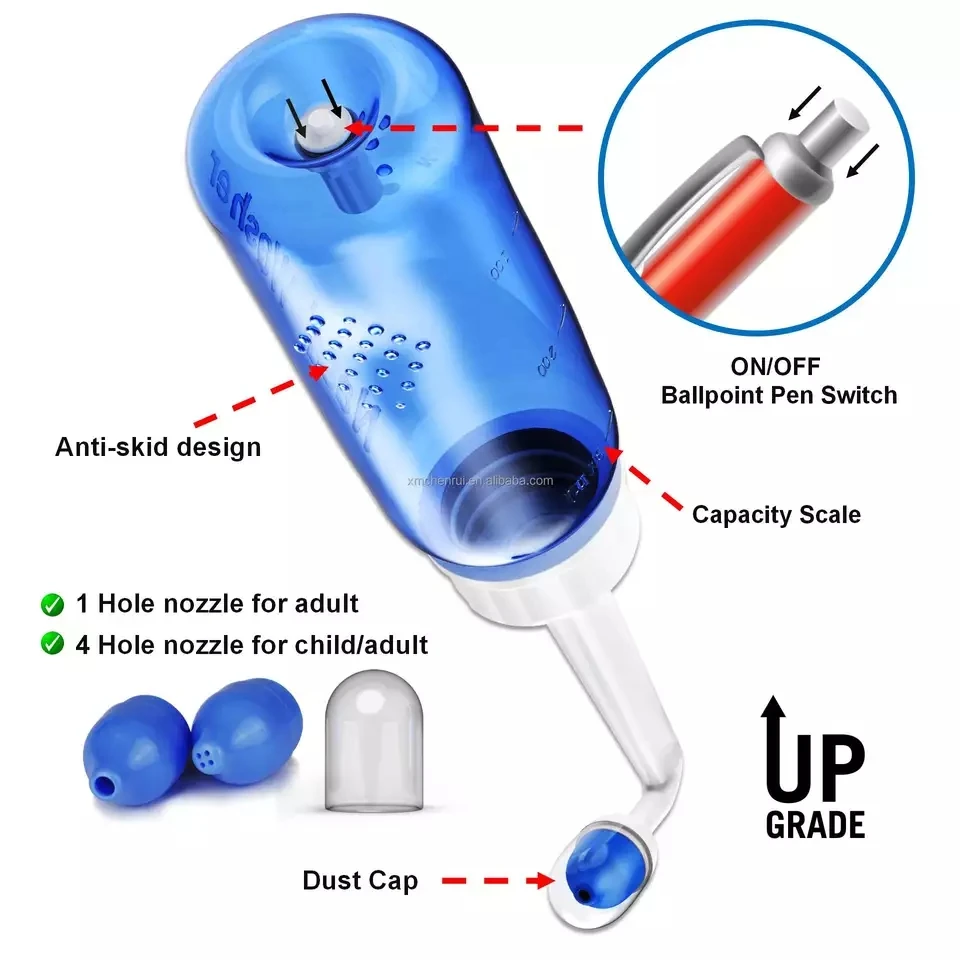 Nasal irrigator, adult and child sinusitis nasal cleaning kit, nasal cleaner, nasal irrigator