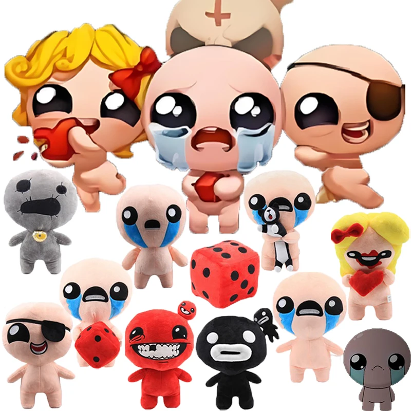 The Binding of Isaac Plush Toy Game Afterbirth Rebirth Stuffed Plushie Doll Sofa Bed Decoration Peluche Dropshipping Kid Gifts