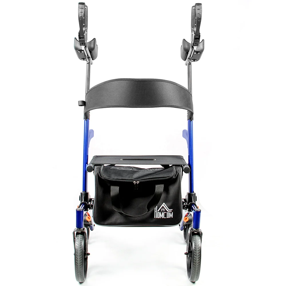 european style extra tall rollator aluminum folding elderly patient rolling european rollator walker