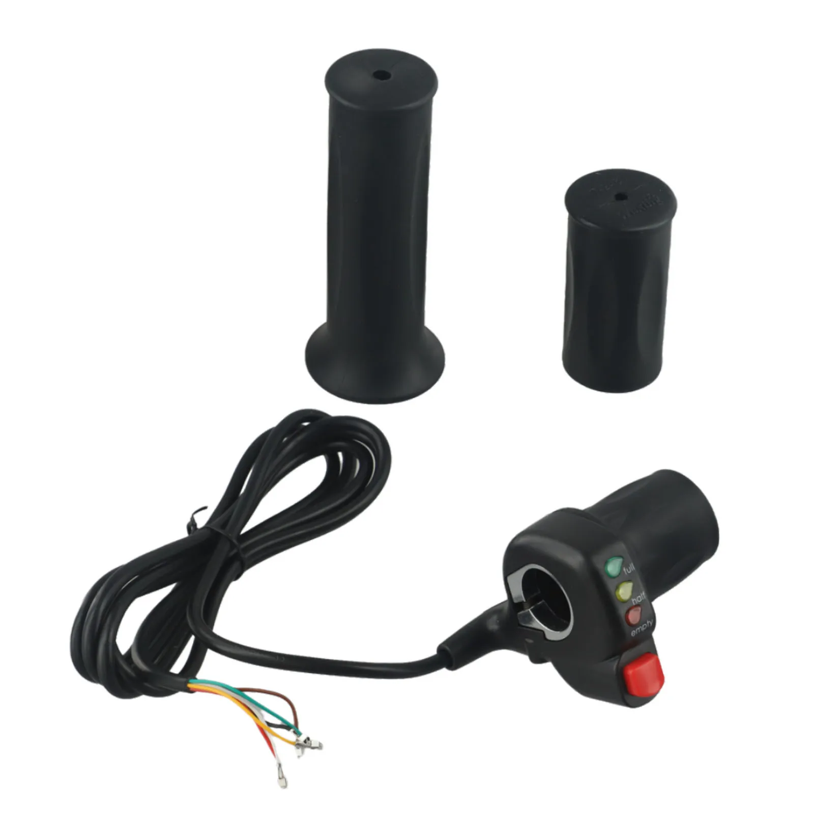 E-Bike Parts Thumb Throttle 1 Pair 36/48V Electric Speed Control Easy To Carry Easy To Install Waterproof Connector