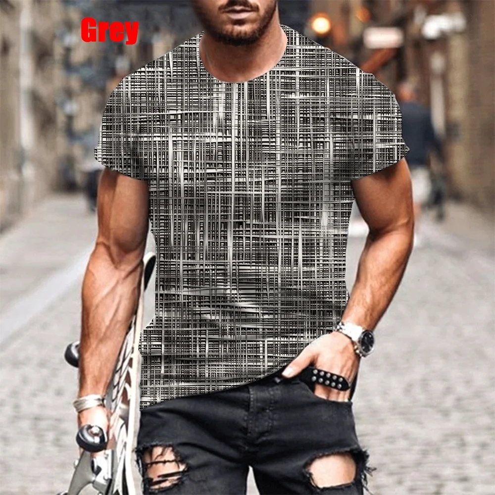 New Summer Hot Sale Square Men\'s/women\'s Fashion Slim T-shirt 3D Printing T-shirt Short-sleeved T-shirt